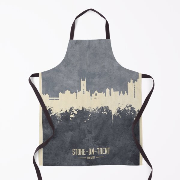 Item preview, Stoke-on-Trent England Skyline designed and sold by ArtPrints.