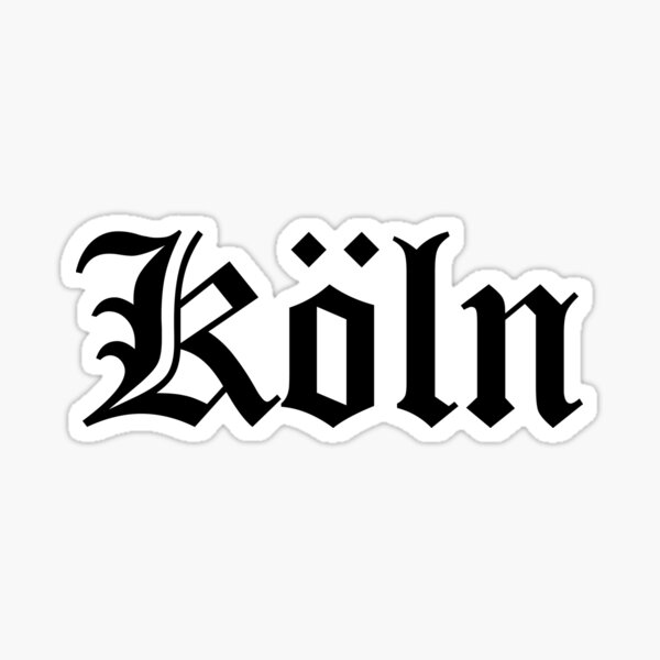 Köln Gang Sticker
