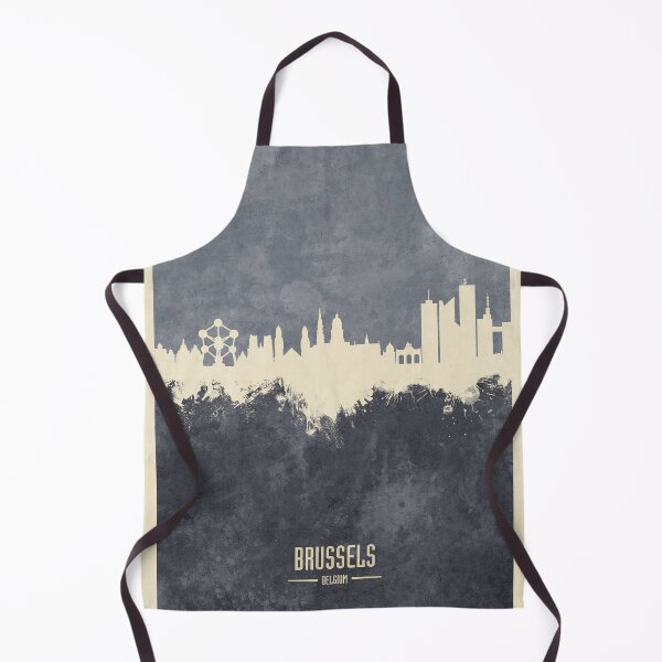 Item preview, Brussels Belgium Skyline designed and sold by ArtPrints.