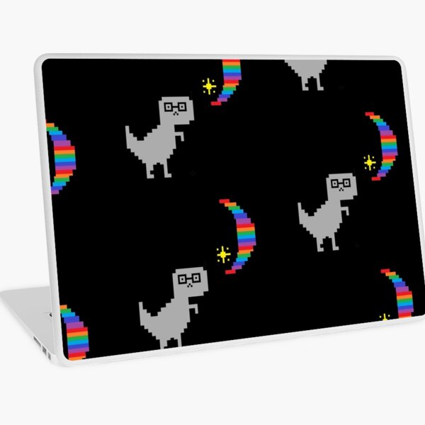 Chrome Dino, The Dinosaur Game, T-Rex Game, No Internet Laptop Skin by  Zen20