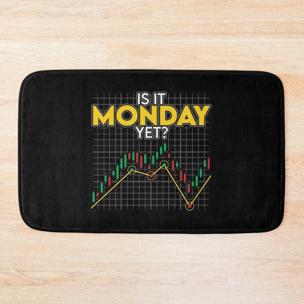 Item preview, Is It Monday Yet Funny Stock Market Investing designed and sold by perfectpresents.