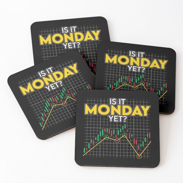 Item preview, Is It Monday Yet Funny Stock Market Investing designed and sold by perfectpresents.