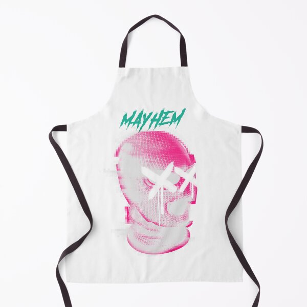 Item preview, Hot Pink Mayhem Masked Skull designed and sold by tepalistings.