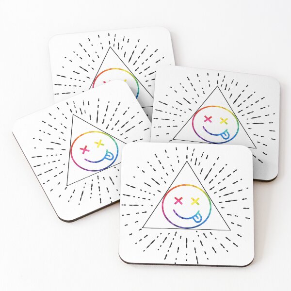 Item preview, colorful smiley with tongue designed and sold by designMarks.