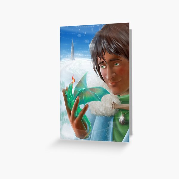 Cold Obsidian cover art Greeting Card