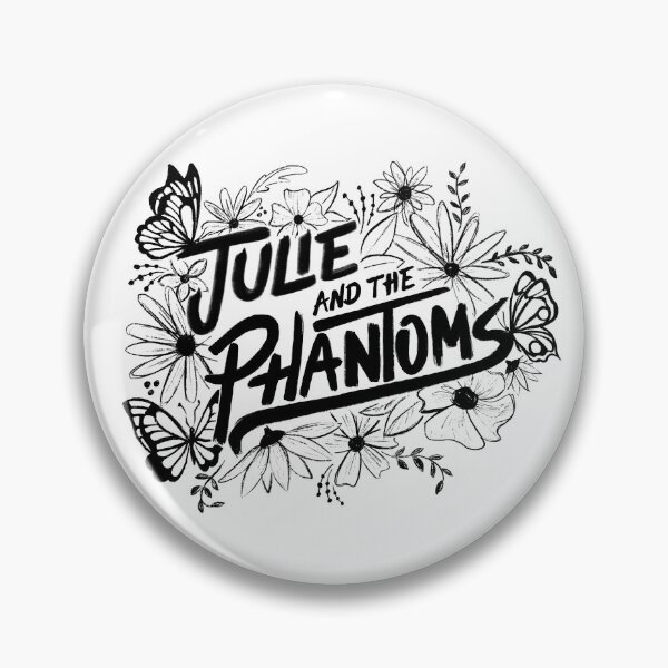 Item preview, Julie y los fantasmas - Floral negro designed and sold by lunalalonde.