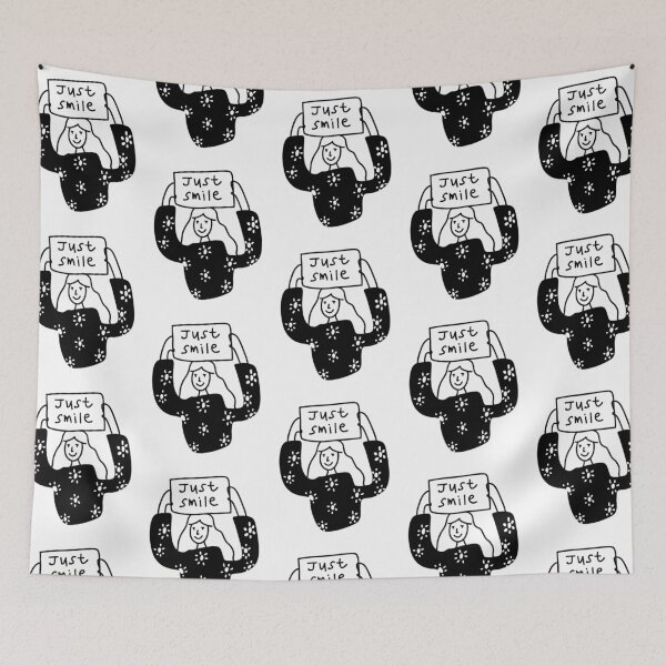 Item preview, Just Smile designed and sold by daphnejourney.