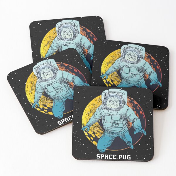 Item preview, Pug Lost in Space designed and sold by OfficialBDC.