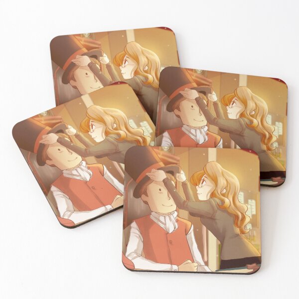 Item preview, Professor Layton and Claire  designed and sold by Lea-Baggins.