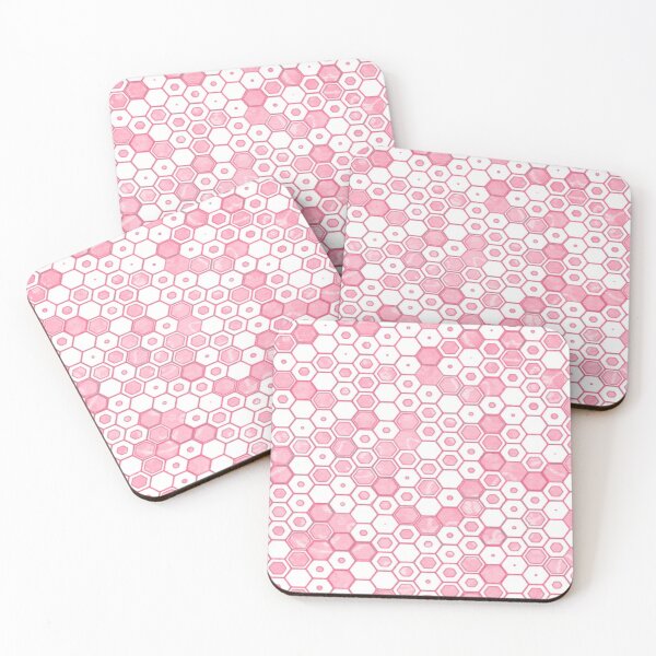 Item preview, HoneyComb (Pink) Pattern designed and sold by sagar96.