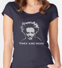 giorgio tsoukalos Women's Fitted Scoop T-Shirt