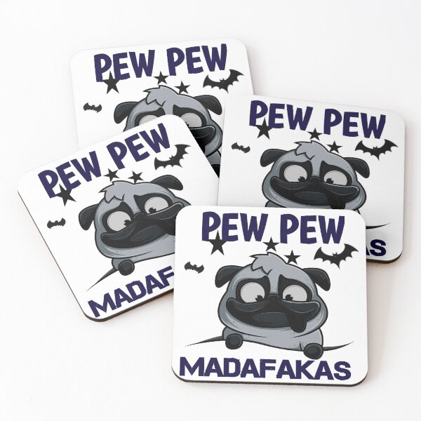 Item preview, Halloween dog meme pew pew designed and sold by Sossou1.