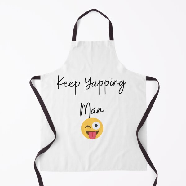 Item preview, Keep Yapping Man with Emoji Face designed and sold by healthybrains.