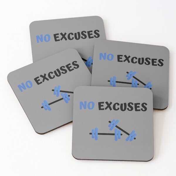 Item preview, No excuses. Gym motivation designed and sold by KamTamDesigns11.