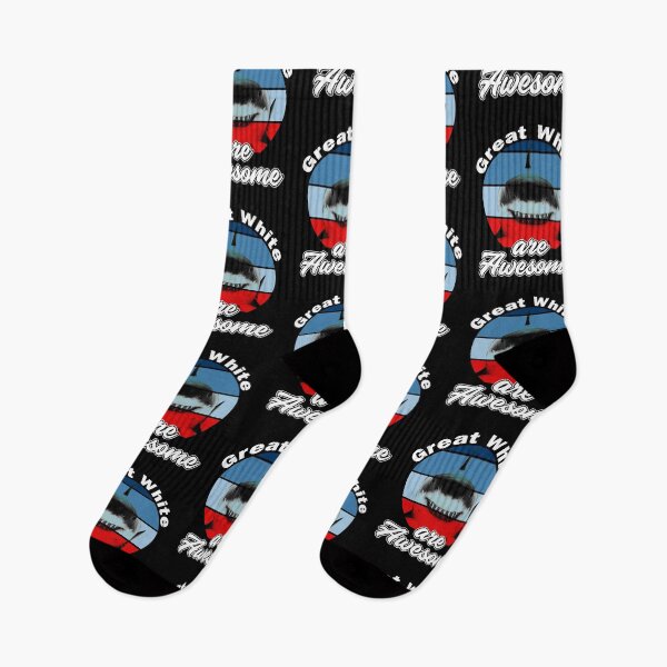 Item preview, Great White Sharks Are Awesome designed and sold by MoonsmileProd.