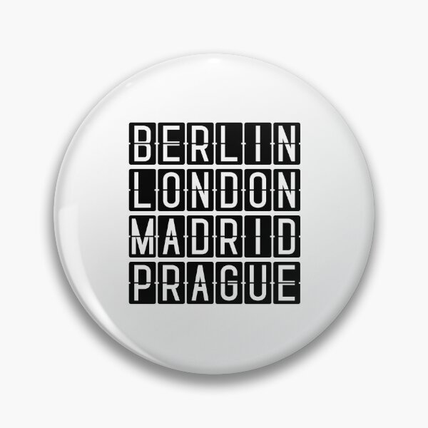 Item preview, Berlin London Madrid  Prague ... Airport Terminal Display Screen Font designed and sold by AwesomeProject.