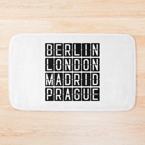 Item preview, Berlin London Madrid  Prague ... Airport Terminal Display Screen Font designed and sold by AwesomeProject.