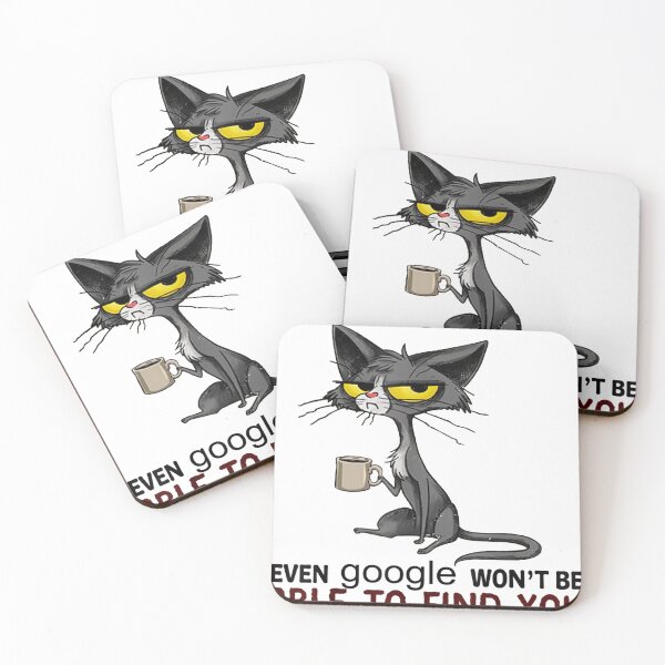 Item preview, Touch My Coffee I Will Slap You So Hard Cat designed and sold by Wallace-Levine5.