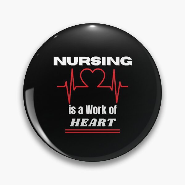 Item preview, Cool & Funny Nursing is a Work of HEART designed and sold by Gifty-Designs.