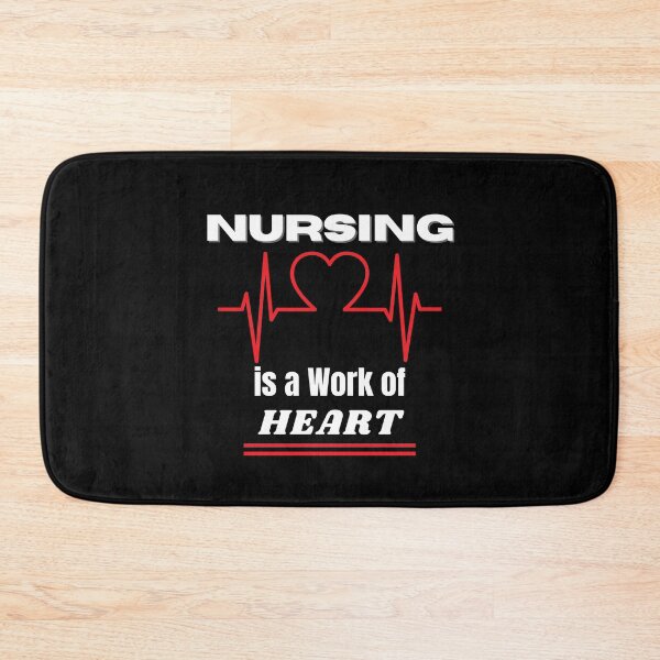 Item preview, Cool & Funny Nursing is a Work of HEART designed and sold by Gifty-Designs.