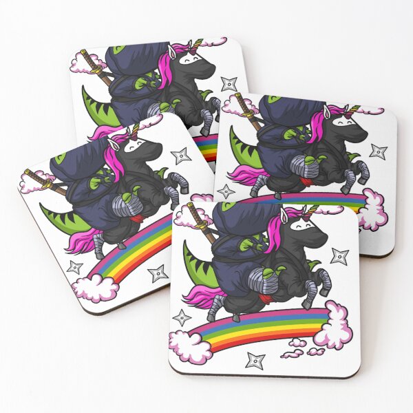 Item preview, TRex Dinosaur Ninja Riding Unicorn Samurai Boys designed and sold by Wallace-Levine5.