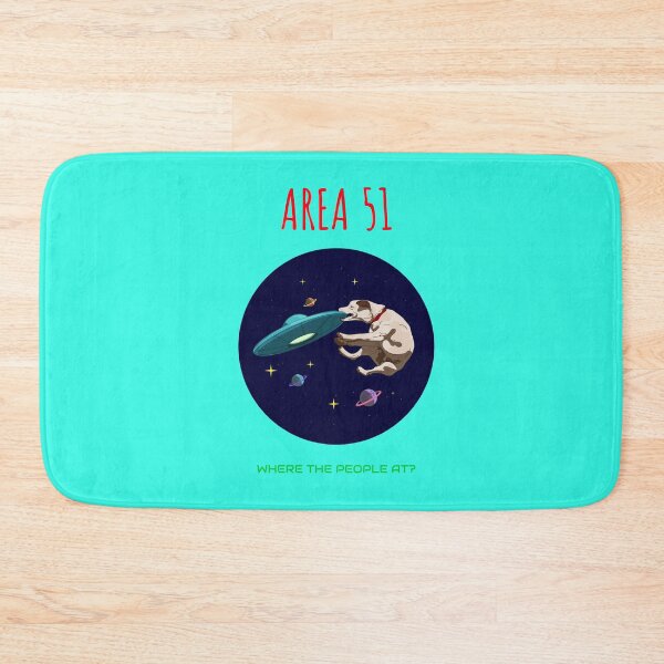 Artikelvorschau, Area 51, Raumschiff Frisbee mit einem Terrierhund entworfen und verkauft von tepalistings.