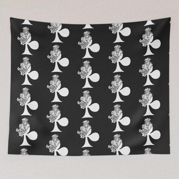 Item preview, Jack of Clubs Black and White designed and sold by Nealoc.