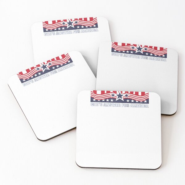 Item preview, Trump 2020 God's Answer for America Support Re Elect designed and sold by Wallace-Levine5.