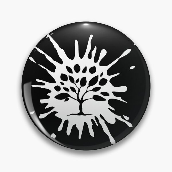 Item preview, blot of color with tree designed and sold by designMarks.