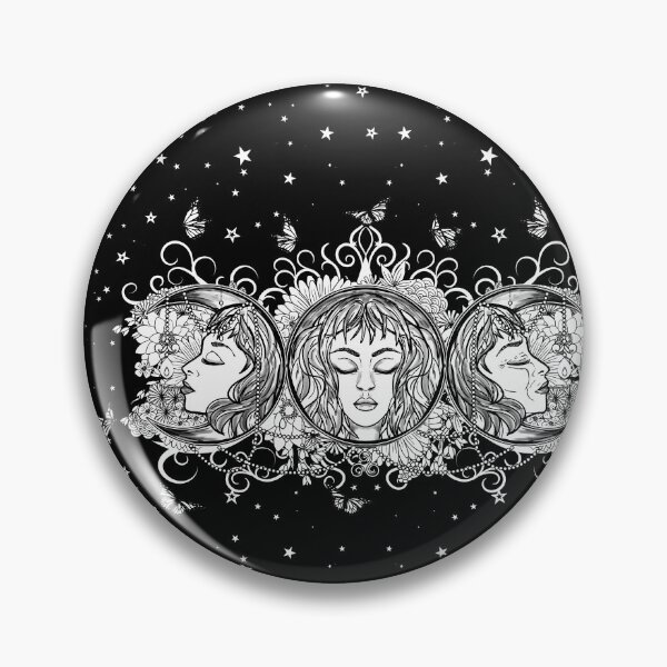 Item preview, Maiden Mother Crone - Triple Moon designed and sold by k9printart.