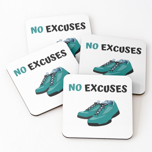 Item preview, No excuses. Fitness motivation designed and sold by KamTamDesigns11.