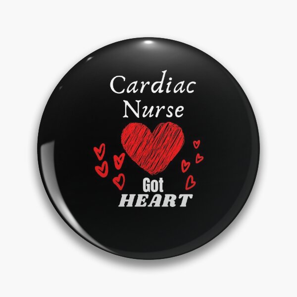 Item preview, Cool & Funny Cardiac Nurse got Heart designed and sold by Gifty-Designs.