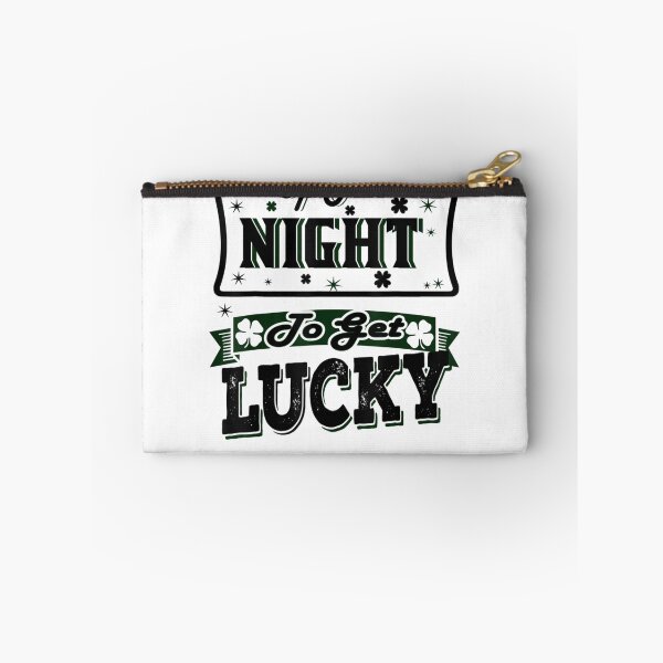 Item preview, Up All Night Get Lucky March Four Leaf Clover Shamrock Idea designed and sold by Wallace-Levine5.