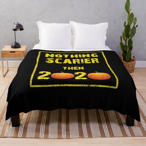 Item preview, Nothing Scarier Than 2020 - Funny Halloween 2020 - yellow designed and sold by NiceSign.