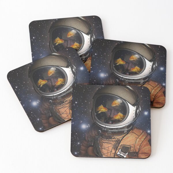 Item preview, Astronauts with Goldfish In helmet designed and sold by Vin  Zzep.