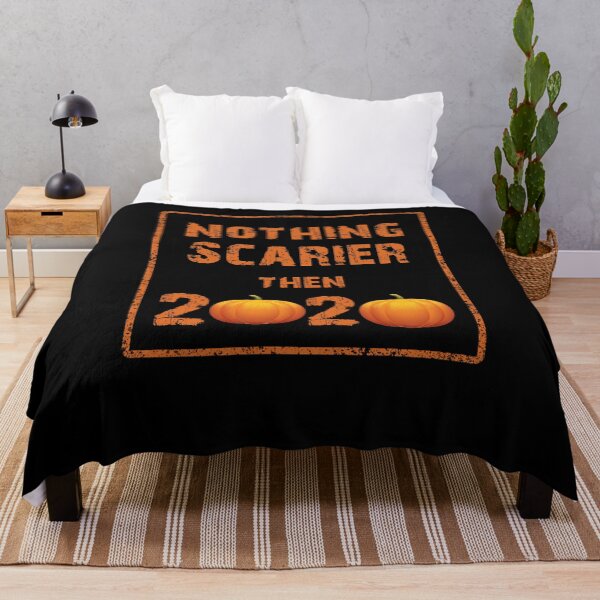 Item preview, Nothing Scarier Than 2020 - Funny Halloween 2020 - orange, pumpkin designed and sold by NiceSign.