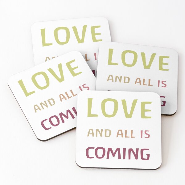 Item preview, LOVE and all is coming - waldorf school education rudolf steiner decoration home yoga designed and sold by DOM-Shop.