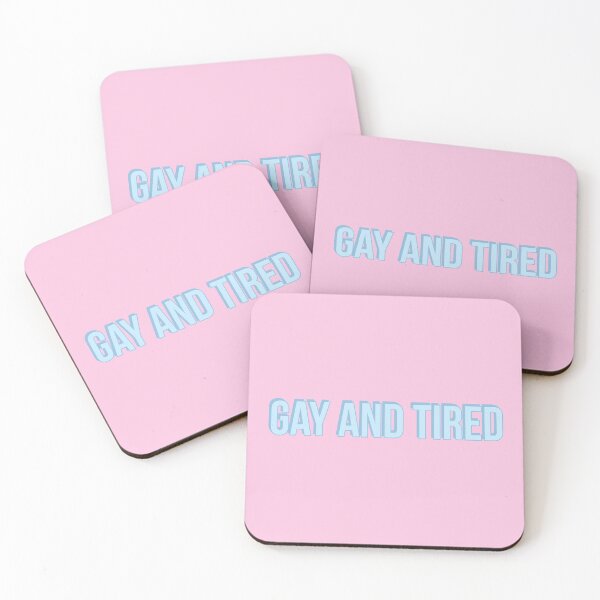 Item preview, Gay and Tired designed and sold by QueerSphere.