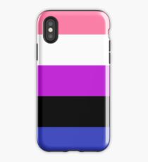 Genderfluid Pride Flag iPhone Case
