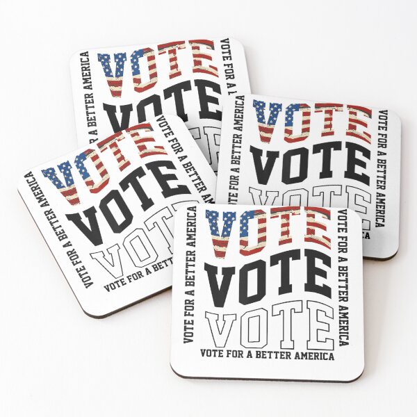Item preview, Vote For A Better America, Vote USA Flag designed and sold by Wallace-Levine5.
