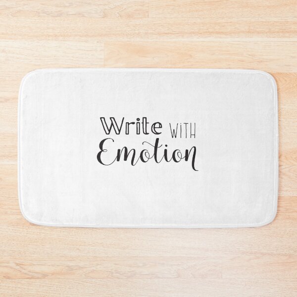 Item preview, Write with emotion designed and sold by jazzydevil.