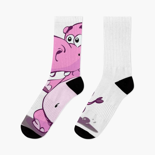 Item preview, Pink Hippo  designed and sold by Cartoon-animals.