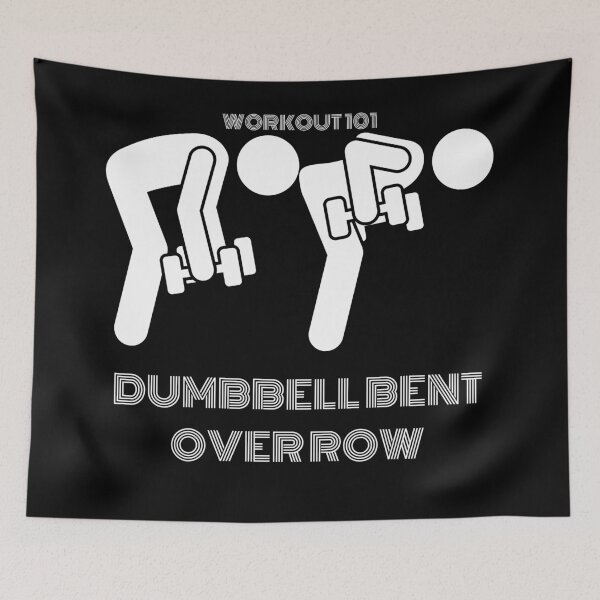 Item preview, Dumbbell Bent Over Row (Workout 101) designed and sold by BofflingDesigns.