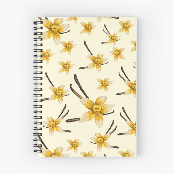 Item preview, Watercolor Vanilla flowers / pattern designed and sold by Bazarovaart.
