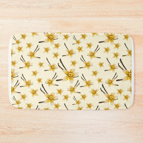 Item preview, Watercolor Vanilla flowers / pattern designed and sold by Bazarovaart.