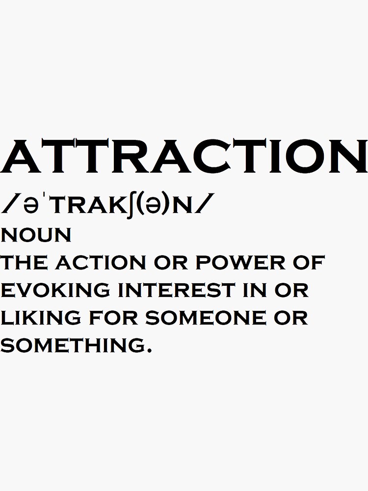 attraction-meaning