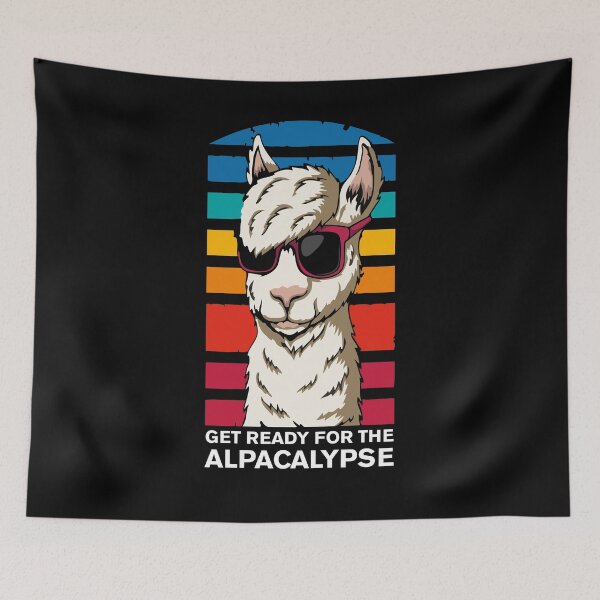 Item preview, Get Ready For The Alpacalypse - Funny Alpaca designed and sold by jozefds.