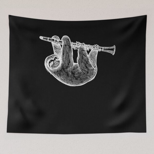 Item preview, Sloth Clarinet  designed and sold by bestshirtdesign.