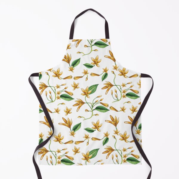 Item preview, Watercolor Vanilla flowers / pattern designed and sold by Bazarovaart.