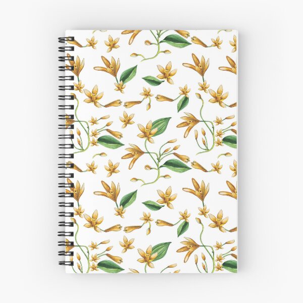 Item preview, Watercolor Vanilla flowers / pattern designed and sold by Bazarovaart.